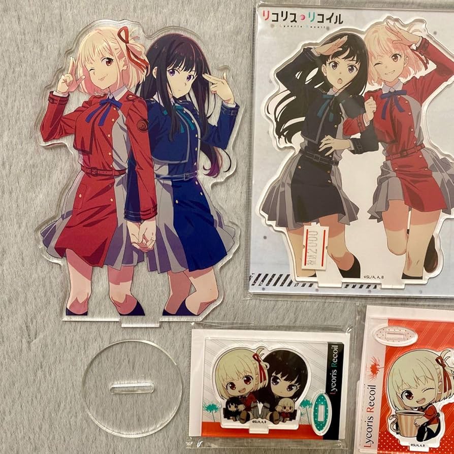 アクリルスタンド　セット　リコリコみやこ リコリス・リコイル 宮古島限定 特大アクリルスタンド リコリコ